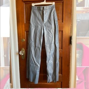 Faux Leather Pants; Snatched Waist Pants